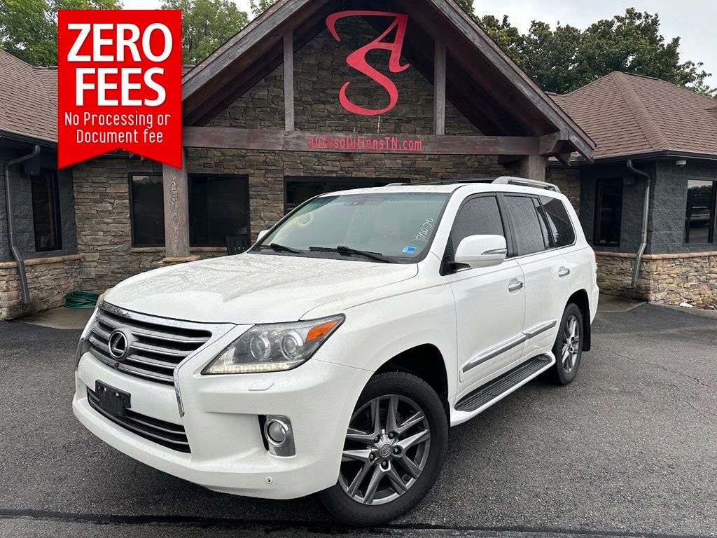 Starfire Pearl 2013 Lexus LX SUV / Crossover All-Wheel Drive 6-Speed Automatic