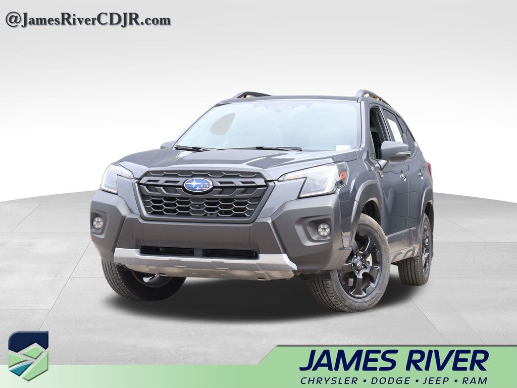 Magnetite Gray Metallic 2024 Subaru Forester SUV / Crossover All-Wheel Drive Continuously Variable Transmission