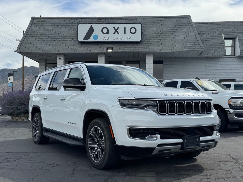 Bright White Clearcoat 2024 Jeep Wagoneer L SUV / Crossover Four-Wheel Drive 8-Speed Automatic