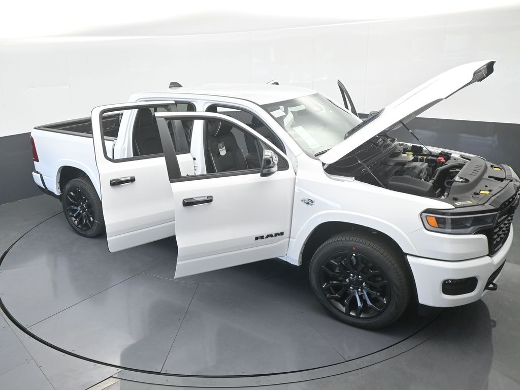 New 2026 Bright White Clearcoat Ram Limited image 70