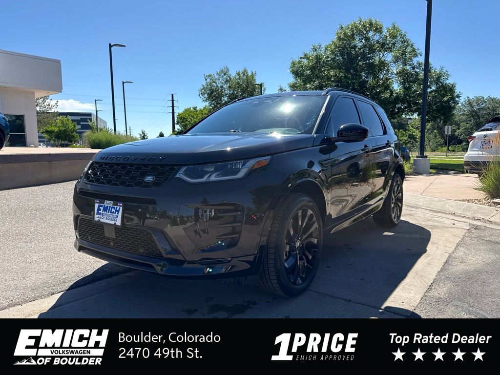 Black 2024 Land Rover Discovery Sport SUV / Crossover All-Wheel Drive 9-Speed Automatic