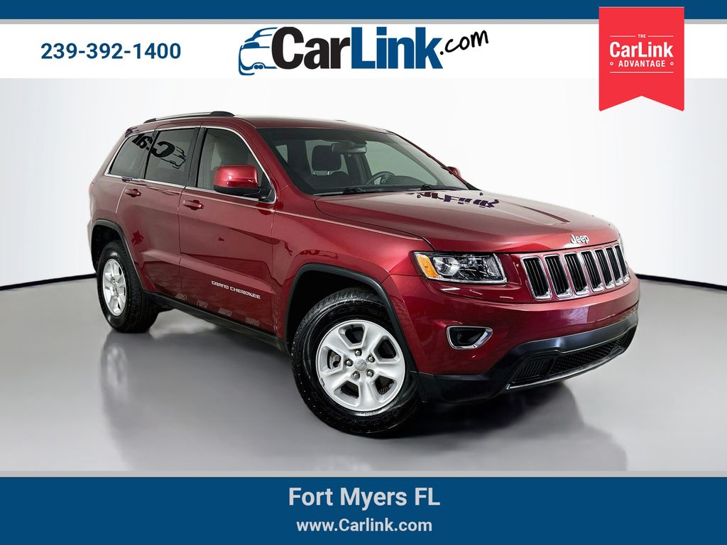 Deep Cherry Red Crystal Pearlcoat 2015 Jeep Grand Cherokee SUV / Crossover 4X2 8-Speed Automatic