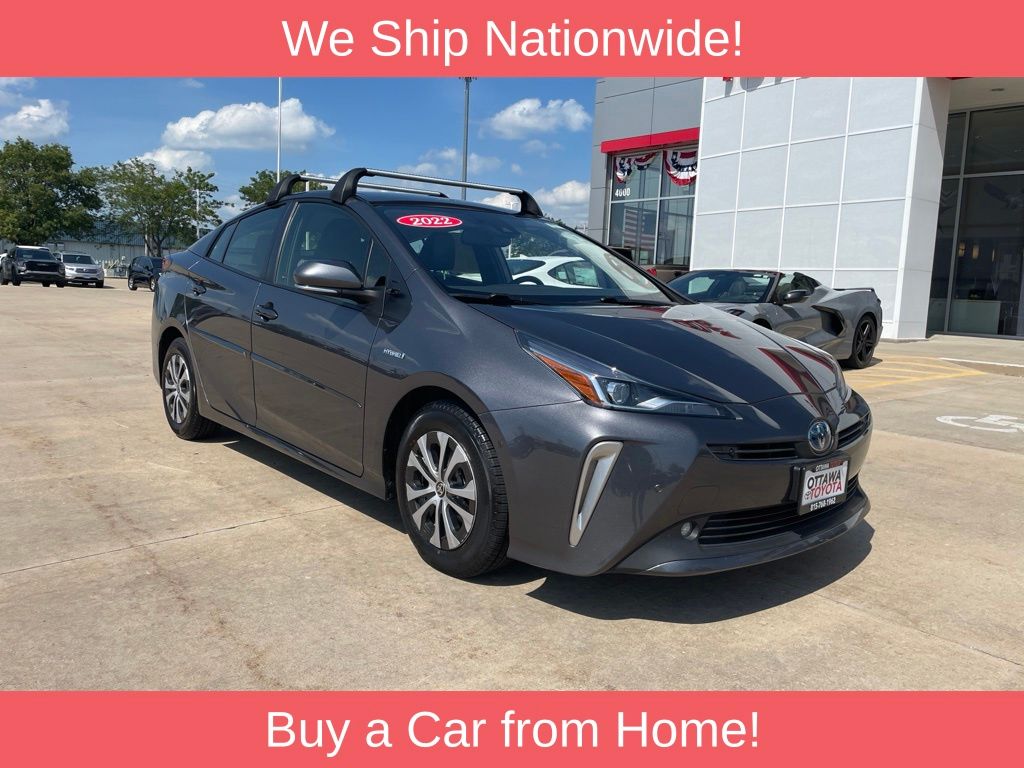 Magnetic Gray Metallic 2022 Toyota Prius Hatchback All-Wheel Drive Continuously Variable Transmission