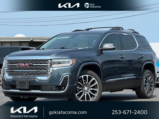 Gray (Dark Sky Metallic) 2020 GMC Acadia SUV / Crossover Four-Wheel Drive 9-Speed Automatic