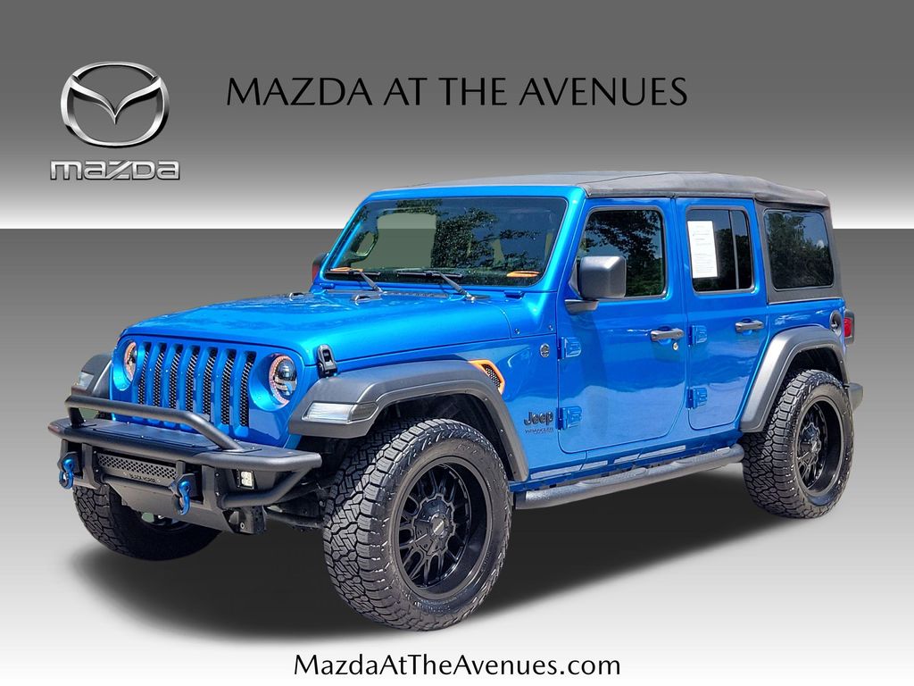 Blue Pearl 2022 Jeep Wrangler SUV / Crossover Four-Wheel Drive 8-Speed Automatic