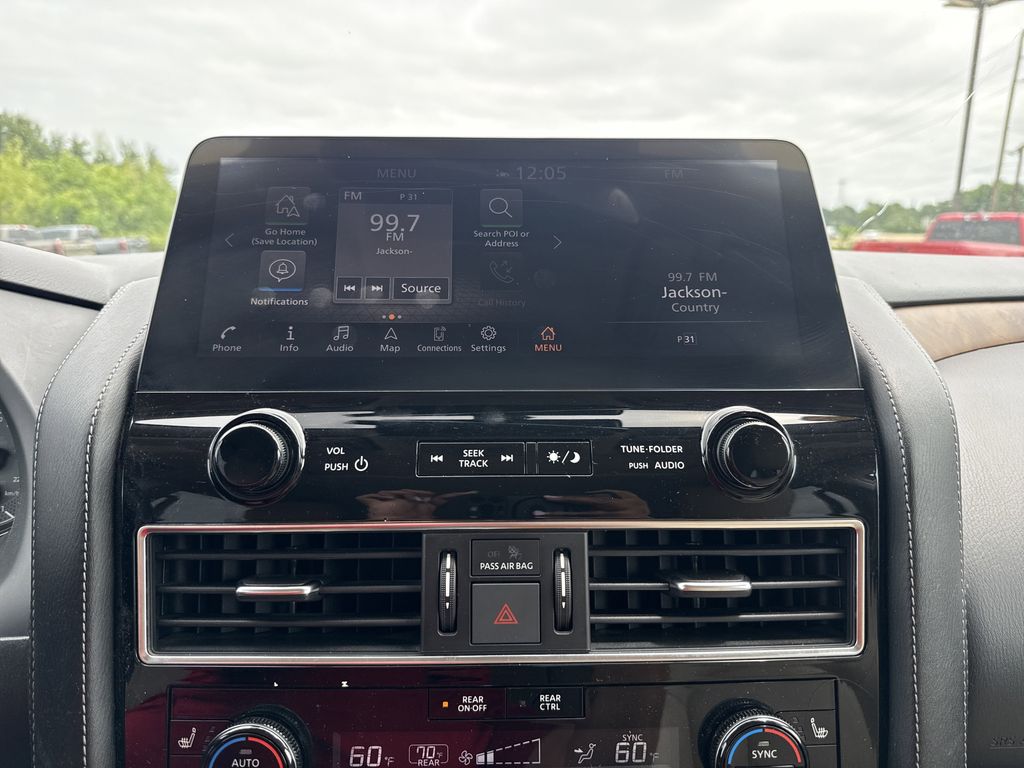 2023 Nissan Armada SL White at Joe Myers Mazda Kia