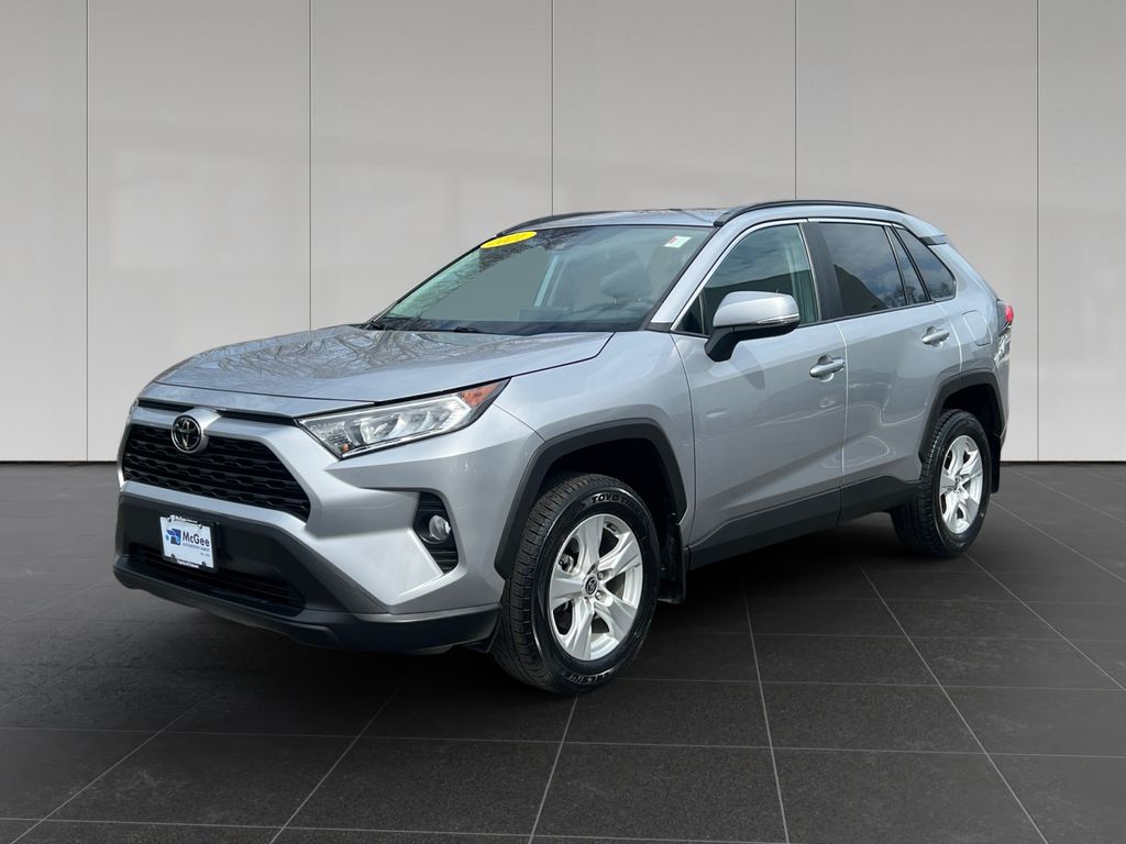 Silver Sky 2021 Toyota RAV4 XLE AWD SUV / Crossover All-Wheel Drive 8-Speed Automatic