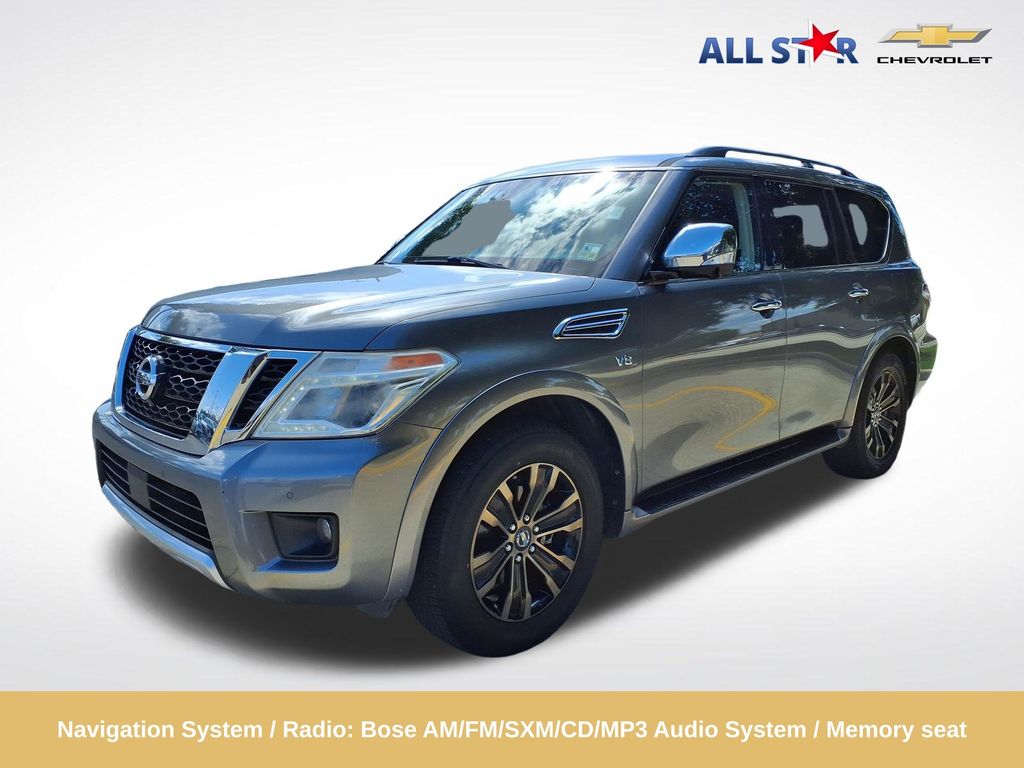 Gray (Gun Metallic) 2017 Nissan Armada SUV / Crossover 4X2 7-Speed Automatic