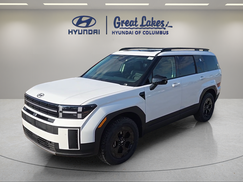 Serenity White 2026 Hyundai Santa Fe SUV / Crossover All-Wheel Drive 8-Speed Automatic