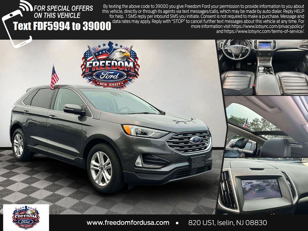 Gray (Magnetic) 2019 Ford Edge SUV / Crossover All-Wheel Drive 8-Speed Automatic