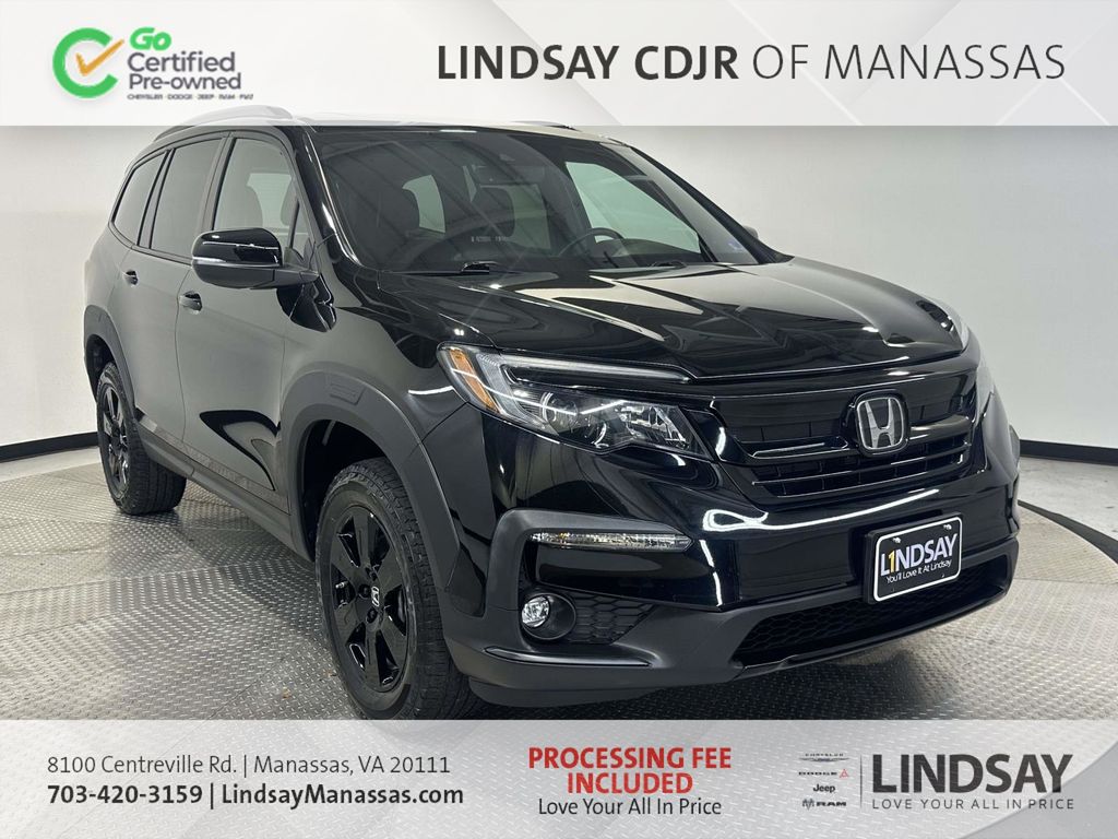 Crystal Black Pearl 2022 Honda Pilot TrailSport AWD SUV / Crossover All-Wheel Drive 9-Speed Automatic