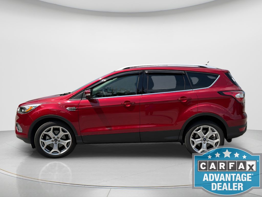 Used 2017 Red Ford Titanium image 4