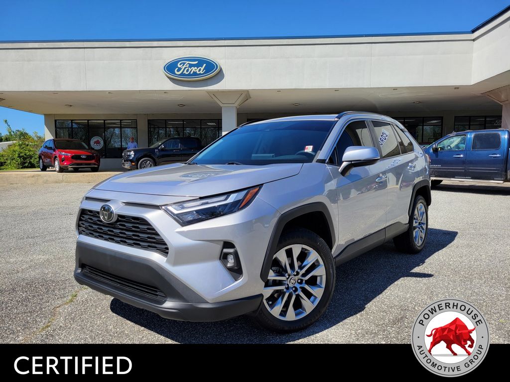 Silver Sky Metallic 2023 Toyota RAV4 XLE Premium FWD SUV / Crossover Front-Wheel Drive 8-Speed Automatic