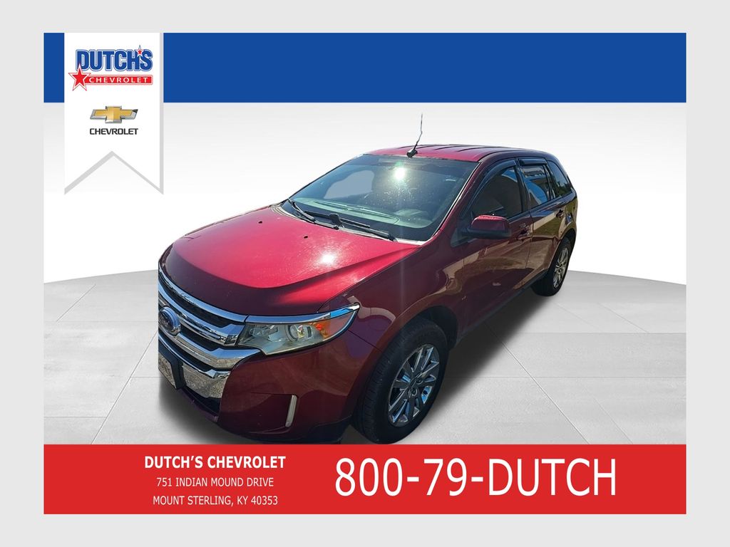 Ruby Red Metallic 2014 Ford Edge SUV / Crossover Front-Wheel Drive 6-Speed Automatic