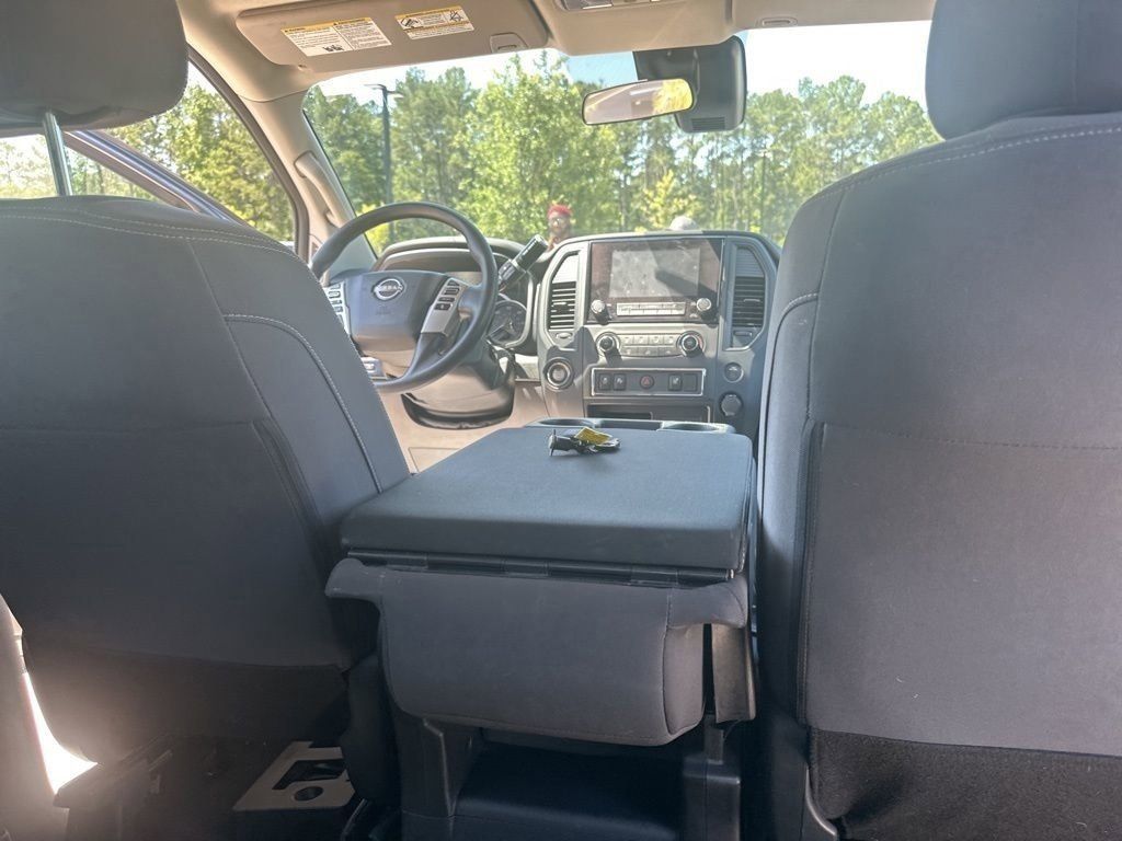2024 Gun Metallic Nissan Titan SV RWD Truck