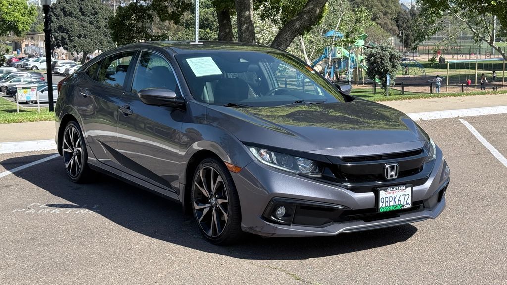 Used 2019 Honda Civic Sport 4D Sedan