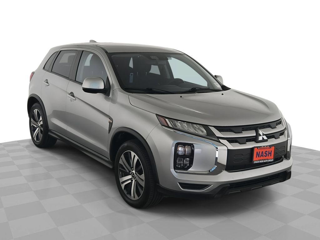 Alloy Silver Metallic 2024 Mitsubishi Outlander Sport ES AWC SUV / Crossover All-Wheel Drive Continuously Variable Transmission