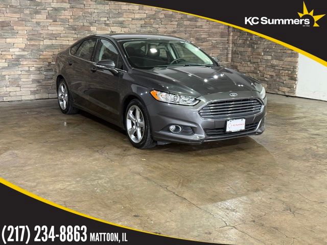 Gray (Magnetic) 2015 Ford Fusion Sedan Front-Wheel Drive 6-Speed Automatic