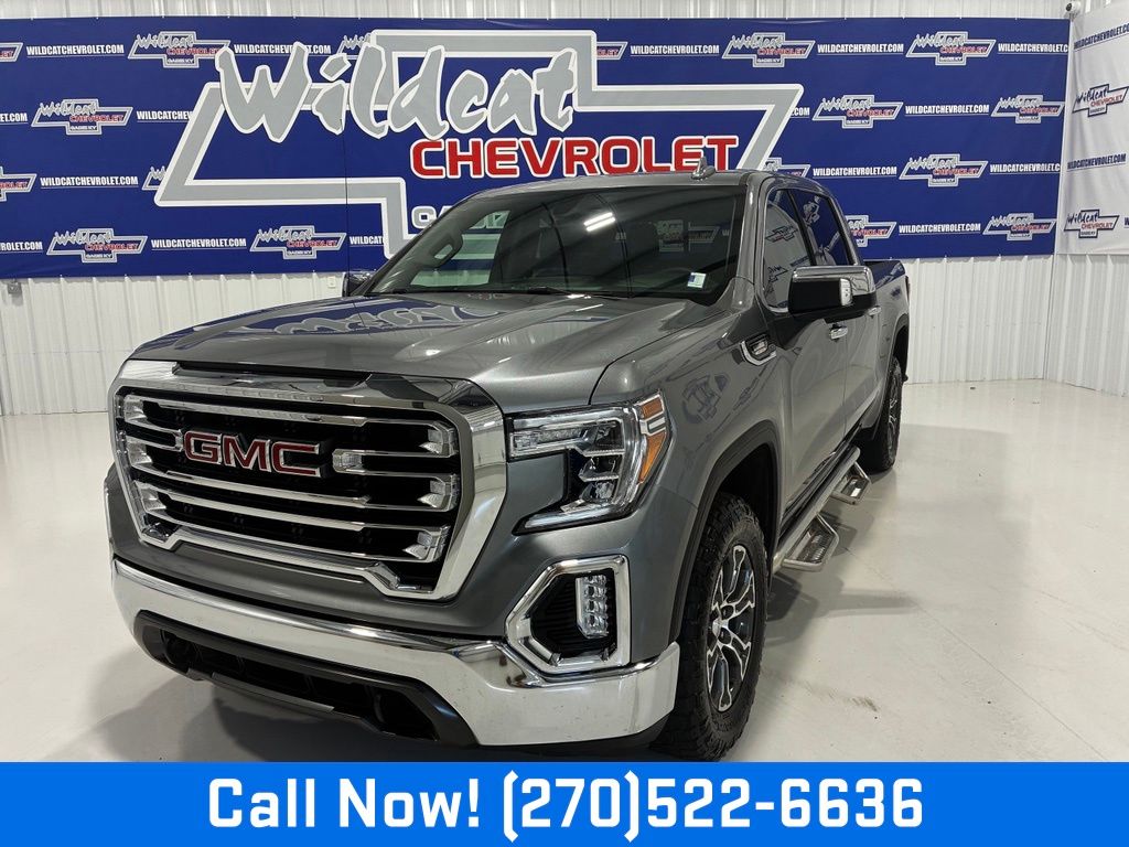 Gray (Satin Steel Metallic) 2022 GMC Sierra 1500 Limited Pickup Truck Four-Wheel Drive Automatic