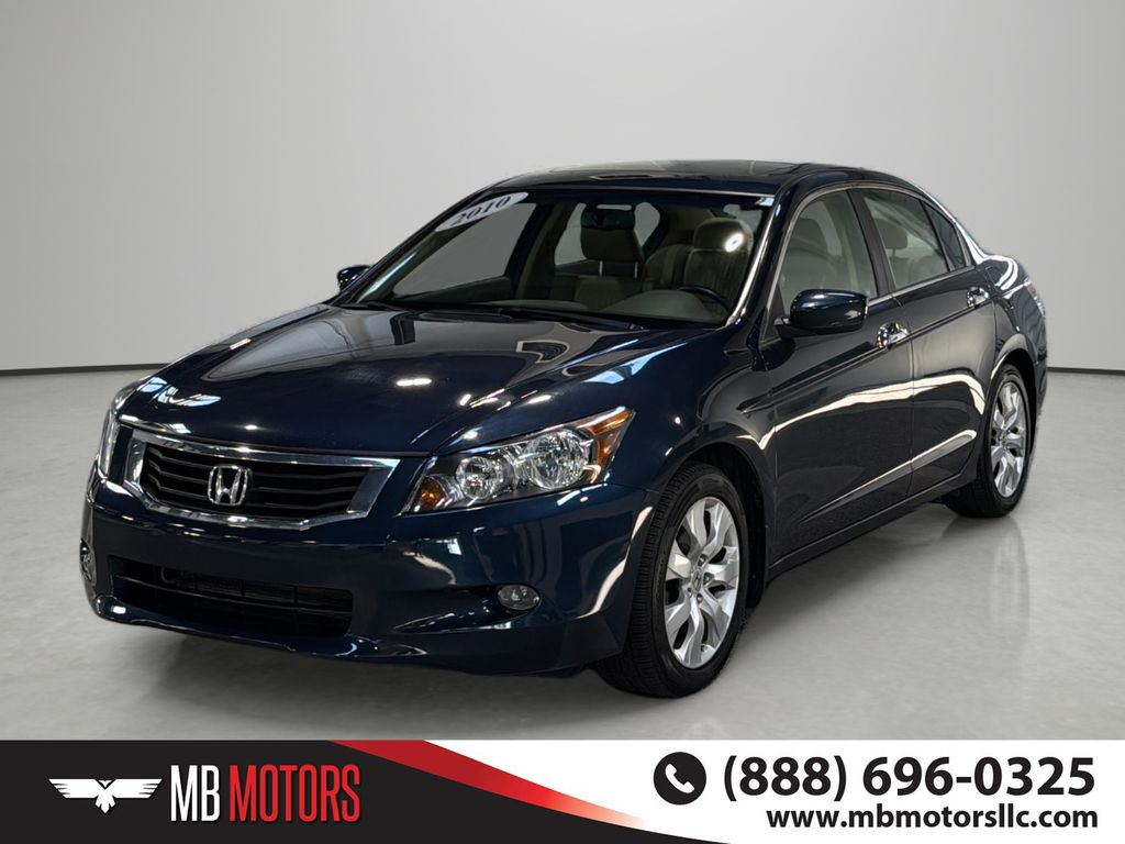 Blue 2010 Honda Accord Sedan Front-Wheel Drive 5-Speed Automatic Overdrive