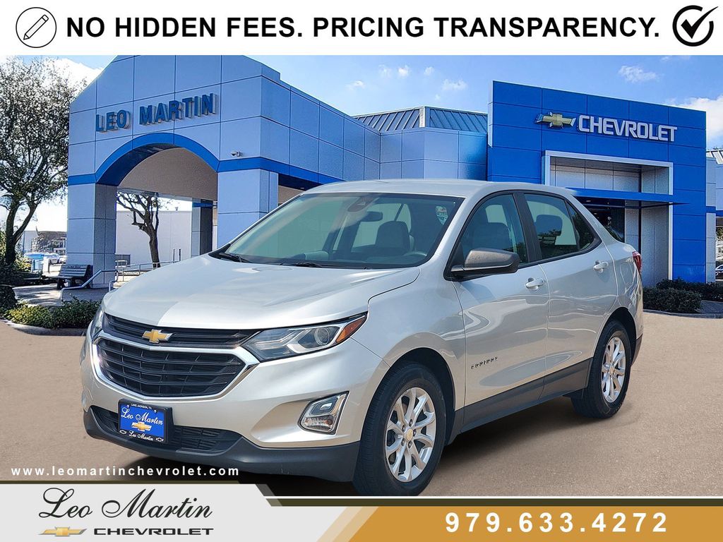 Silver Ice Metallic 2020 Chevrolet Equinox SUV / Crossover Front-Wheel Drive 6-Speed Automatic Overdrive