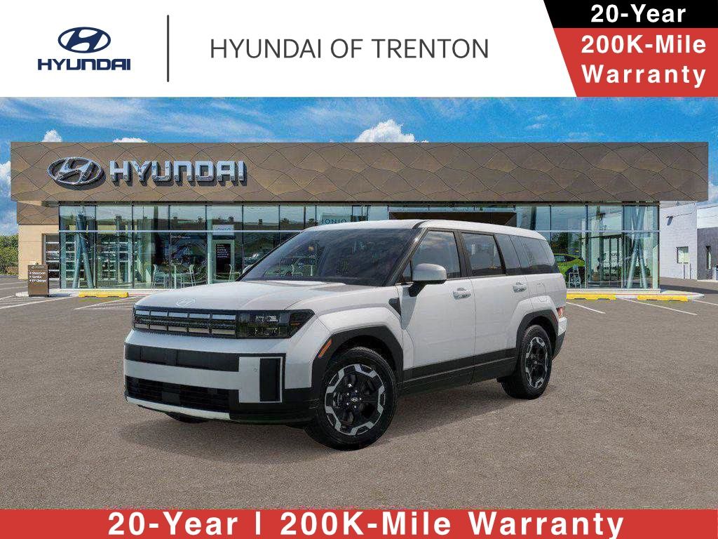 Serenity White 2026 Hyundai Santa Fe SUV / Crossover All-Wheel Drive 8-Speed Automatic