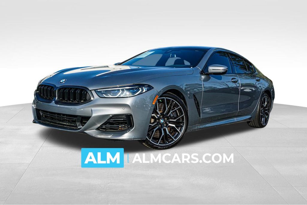Skyscraper Gray Metallic 2023 BMW 8 Series 840i xDrive Gran Coupe AWD Coupe All-Wheel Drive 8-Speed Automatic