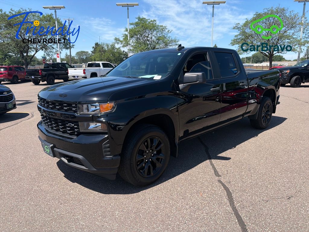 Black 2022 Chevrolet Silverado 1500 Pickup Truck Four-Wheel Drive 8-Speed Automatic