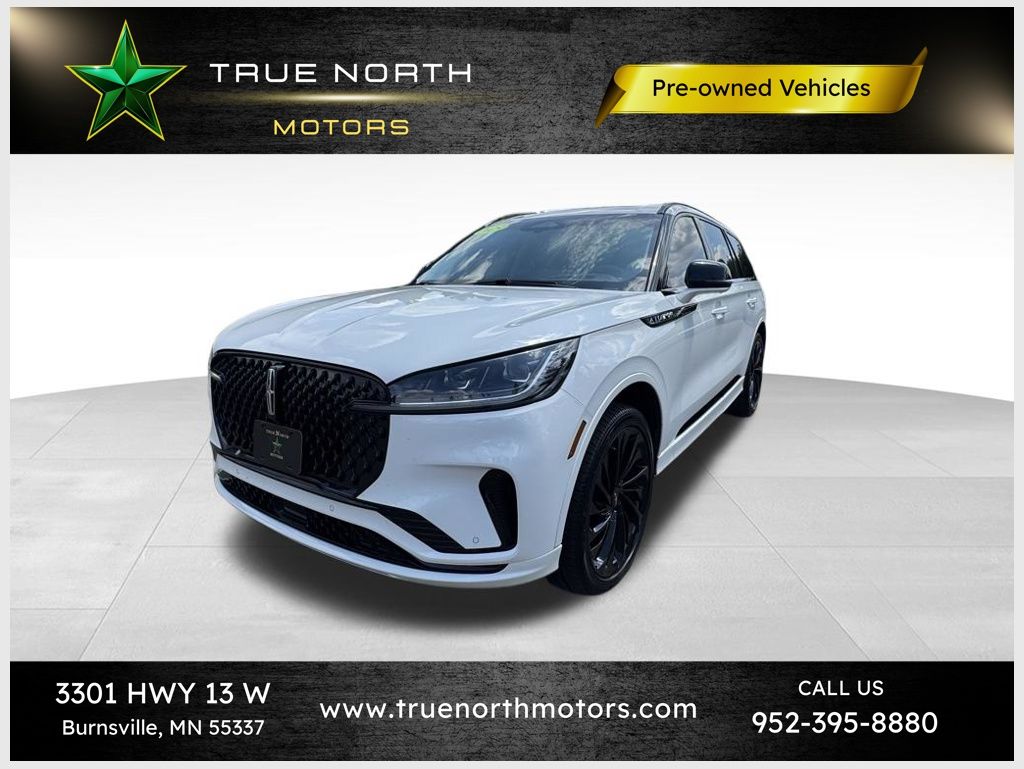 White 2025 Lincoln Aviator Reserve AWD SUV / Crossover All-Wheel Drive Automatic