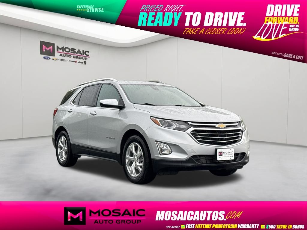 Silver Ice Metallic 2020 Chevrolet Equinox SUV / Crossover Front-Wheel Drive 6-Speed Automatic Overdrive