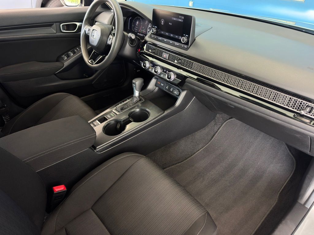 2025 Honda Civic LX Silver at Classic Honda Galveston