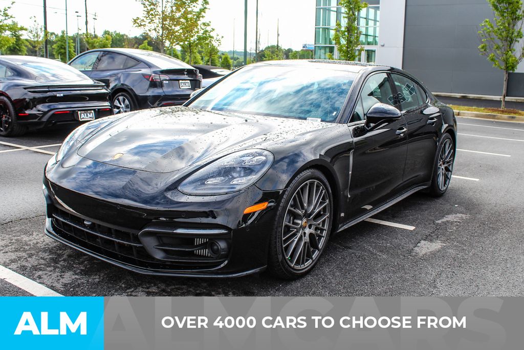 Used 2023 Black Porsche 4 Platinum Edition image 3