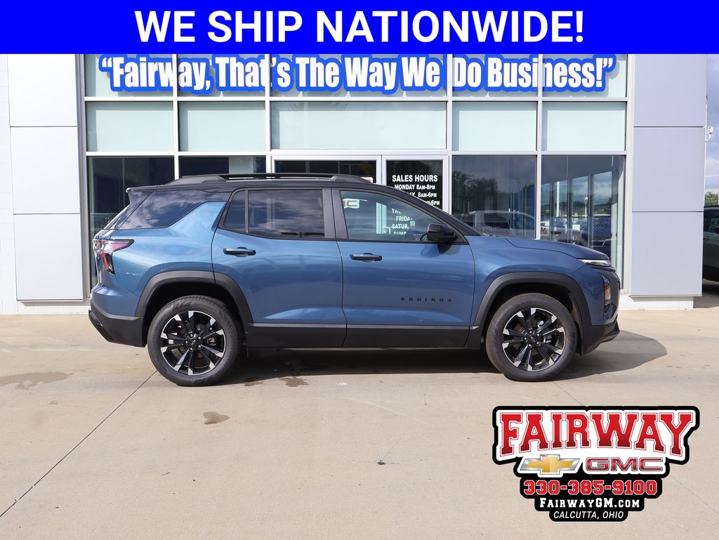 Lakeshore Blue Metallic 2027 Chevrolet Equinox SUV / Crossover Four-Wheel Drive 8-Speed Automatic
