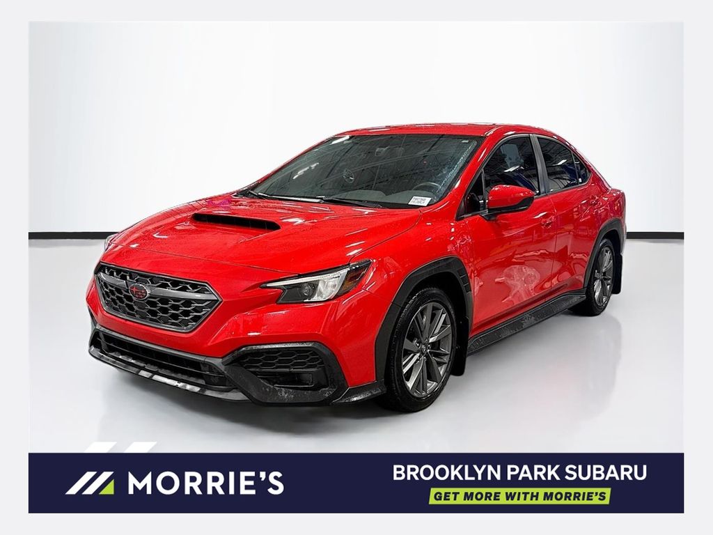 Ignition Red 2023 Subaru WRX AWD Sedan All-Wheel Drive 6-Speed Manual