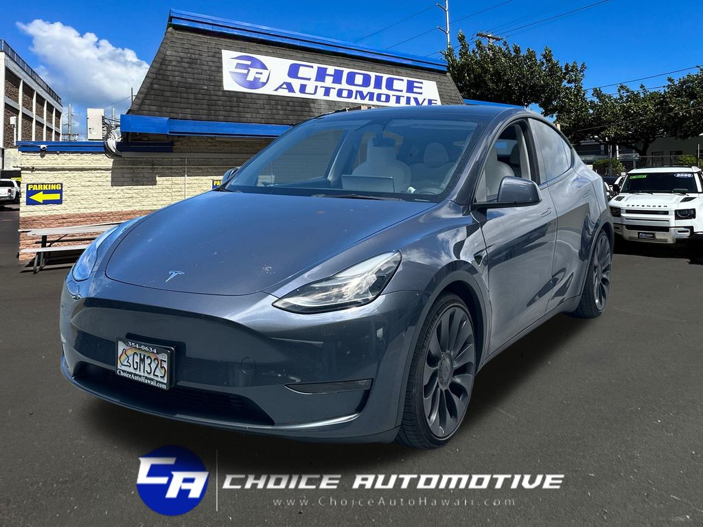 Midnight Silver Metallic 2023 Tesla Model Y SUV / Crossover All-Wheel Drive 1-Speed Automatic