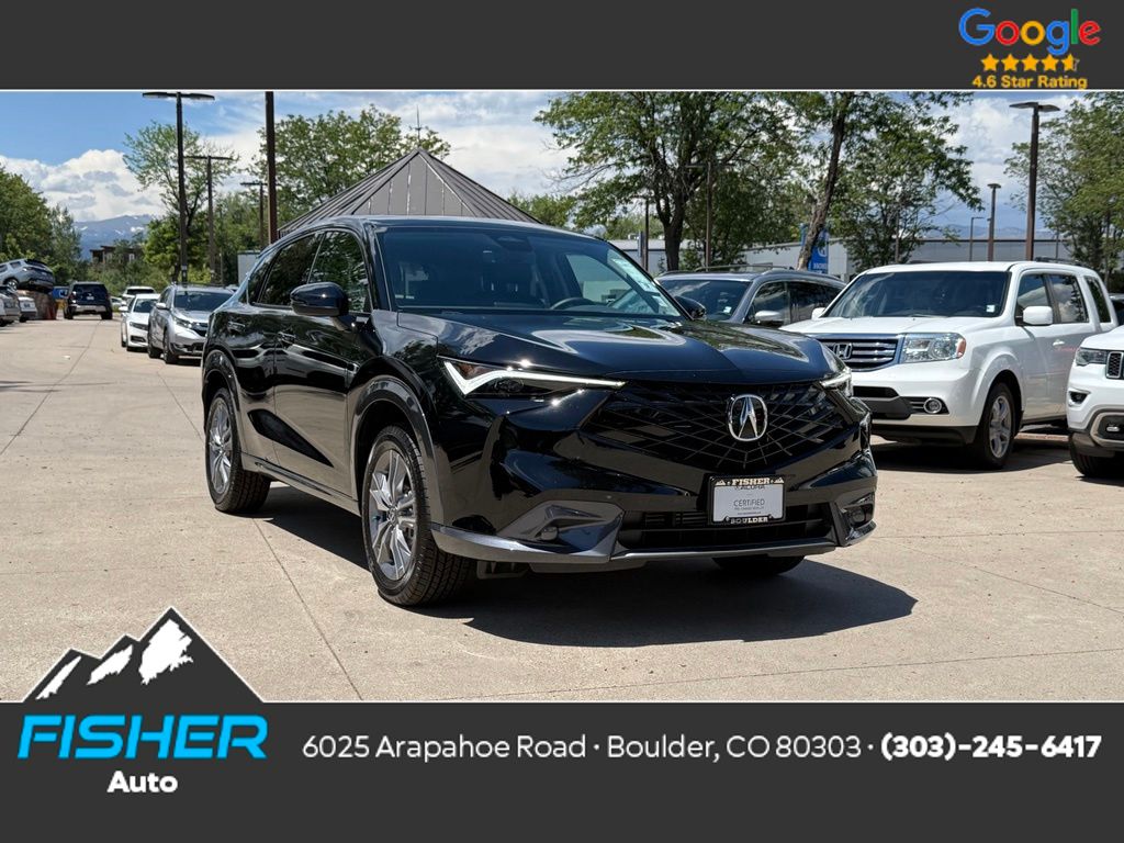 Black (CRYSTAL BLK PRL) 2026 Acura ADX SUV / Crossover All-Wheel Drive Continuously Variable Transmission