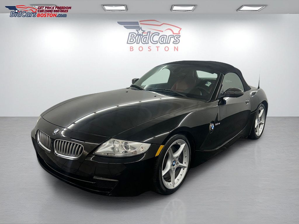 Jet Black 2008 BMW Z4 Convertible 6-Speed Automatic