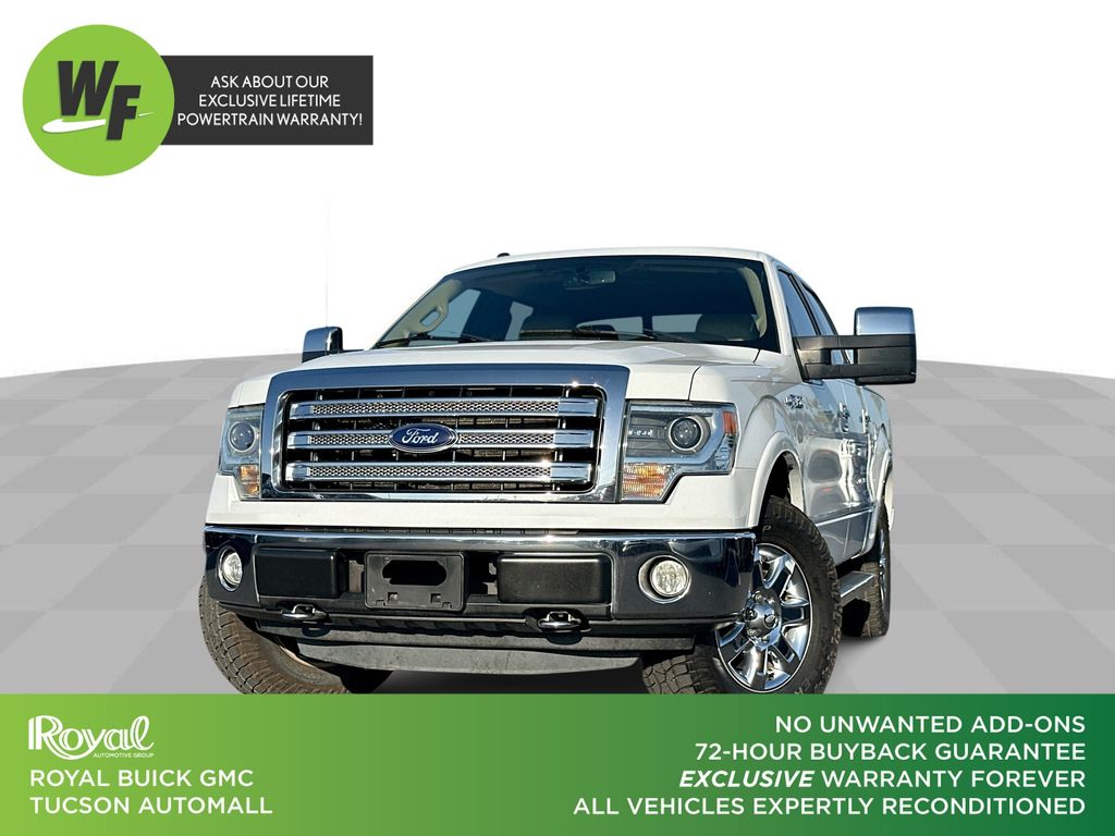 Oxford White 2013 Ford F-150 Pickup Truck Four-Wheel Drive 6-Speed Automatic