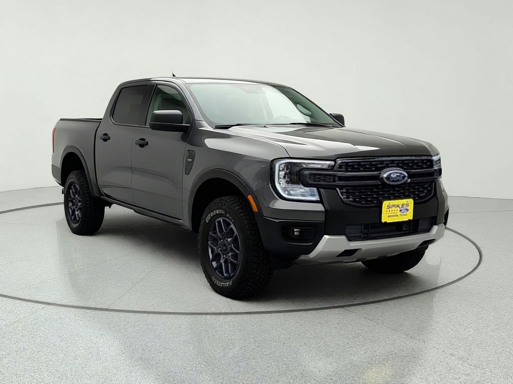 Gray Metallic 2025 Ford Ranger Pickup Truck Four-Wheel Drive Automatic