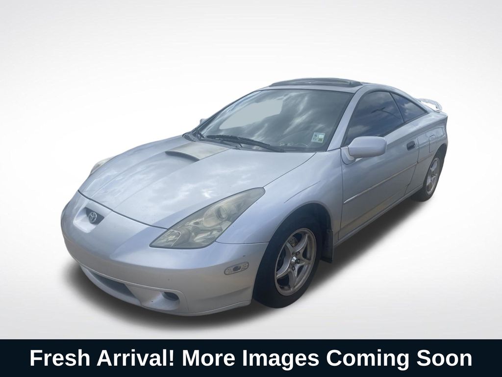 Silver 2001 Toyota Celica Coupe Front-Wheel Drive 4-Speed Automatic