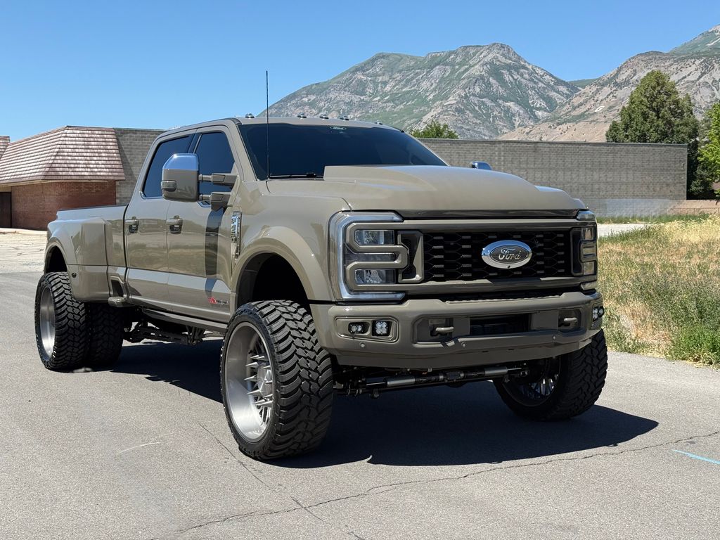 Gray 2026 Ford F-450 Super Duty Pickup Truck Four-Wheel Drive Automatic