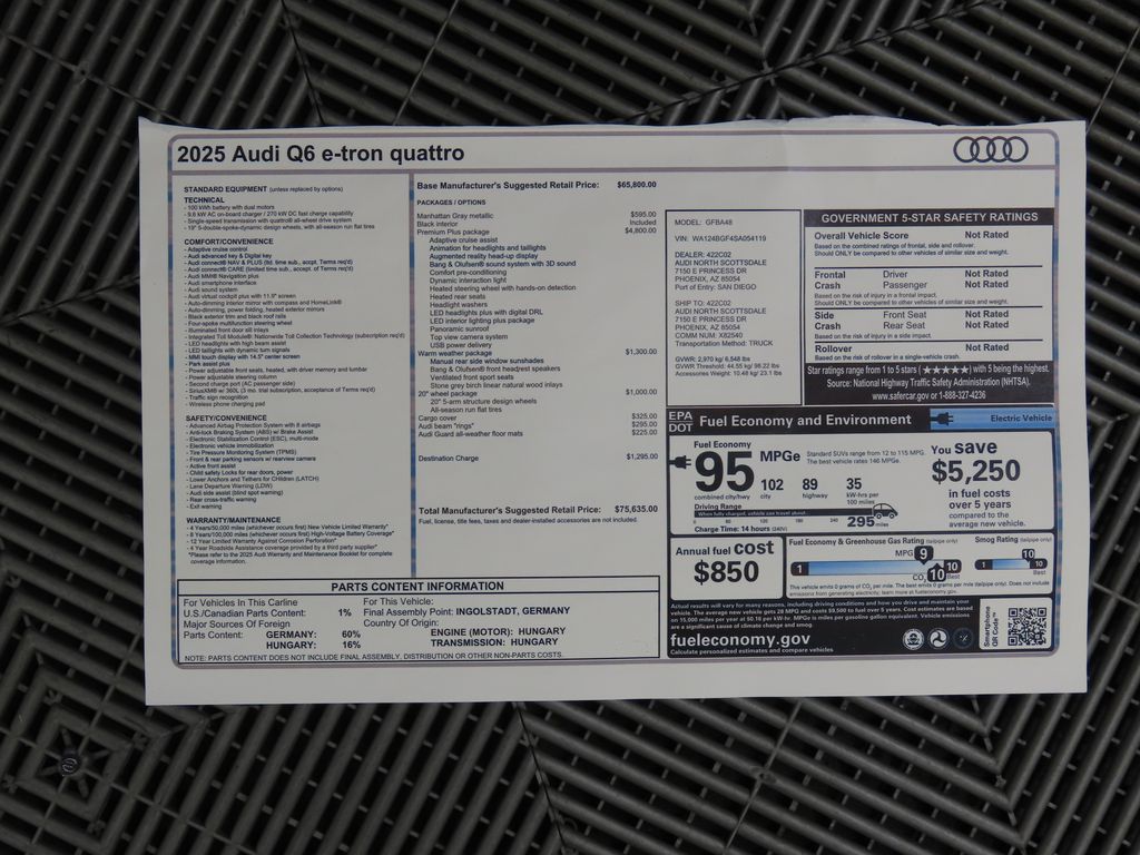 Thumbnail: 2025 Audi Q6 e-tron - 9