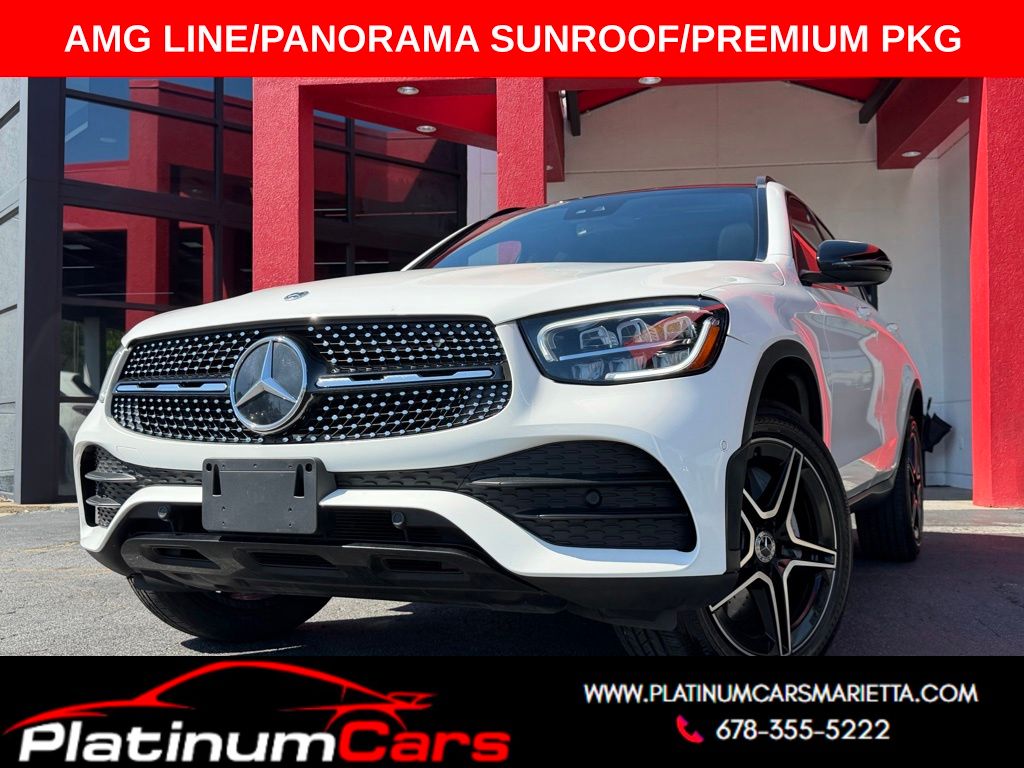 White 2022 Mercedes-Benz GLC SUV / Crossover Rear-Wheel Drive 9-Speed Automatic