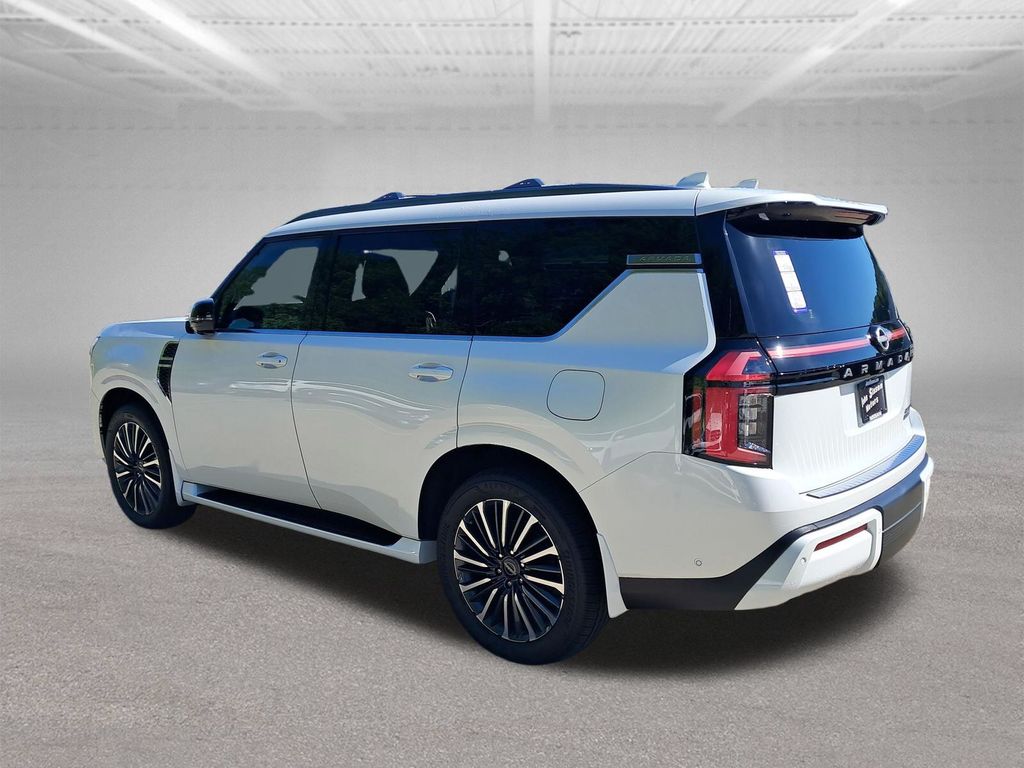 2026 Nissan Armada Platinum Reserve White at John Sisson Motors