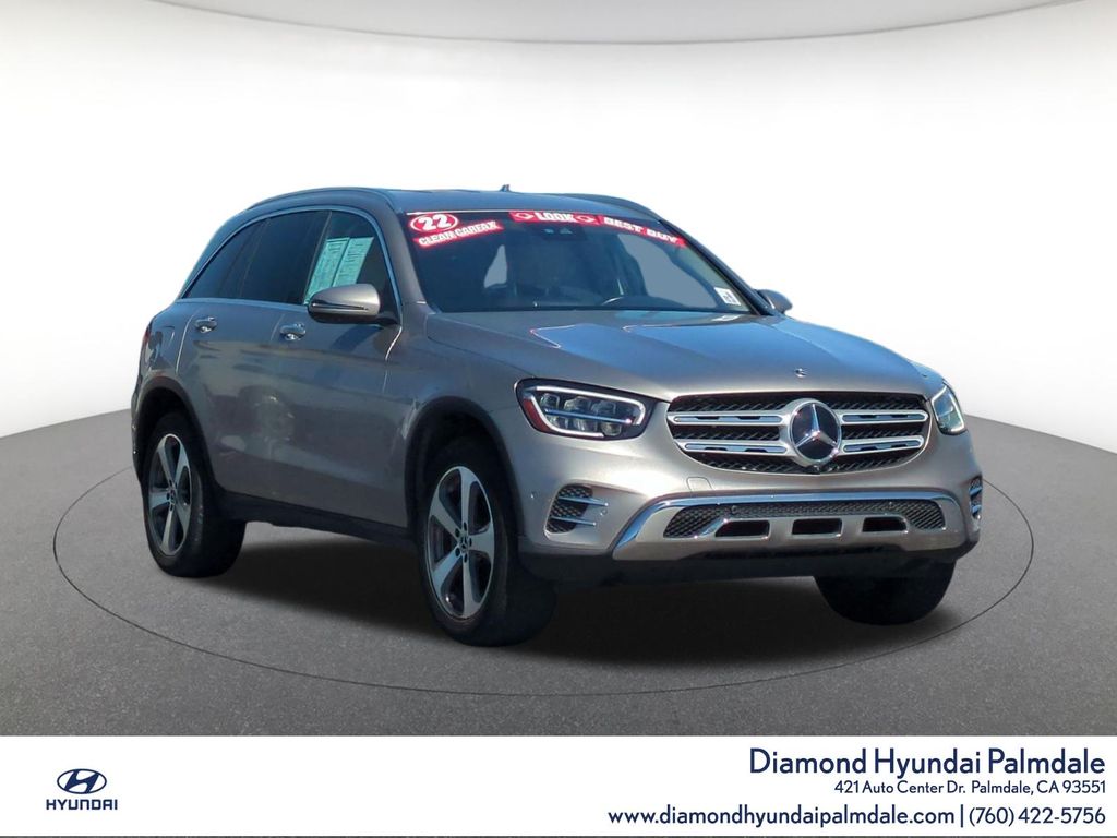 Gray 2022 Mercedes-Benz GLC SUV / Crossover Rear-Wheel Drive 9-Speed Automatic