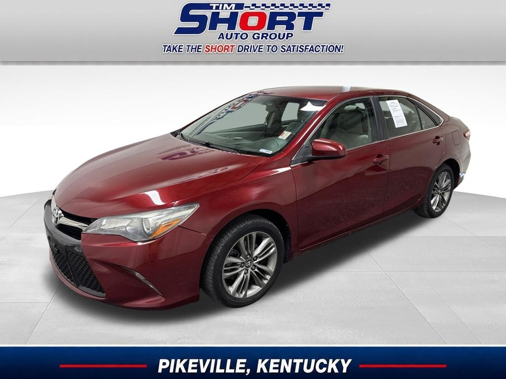 Red (Ruby Flare Pearl) 2017 Toyota Camry Sedan Front-Wheel Drive 6-Speed Automatic