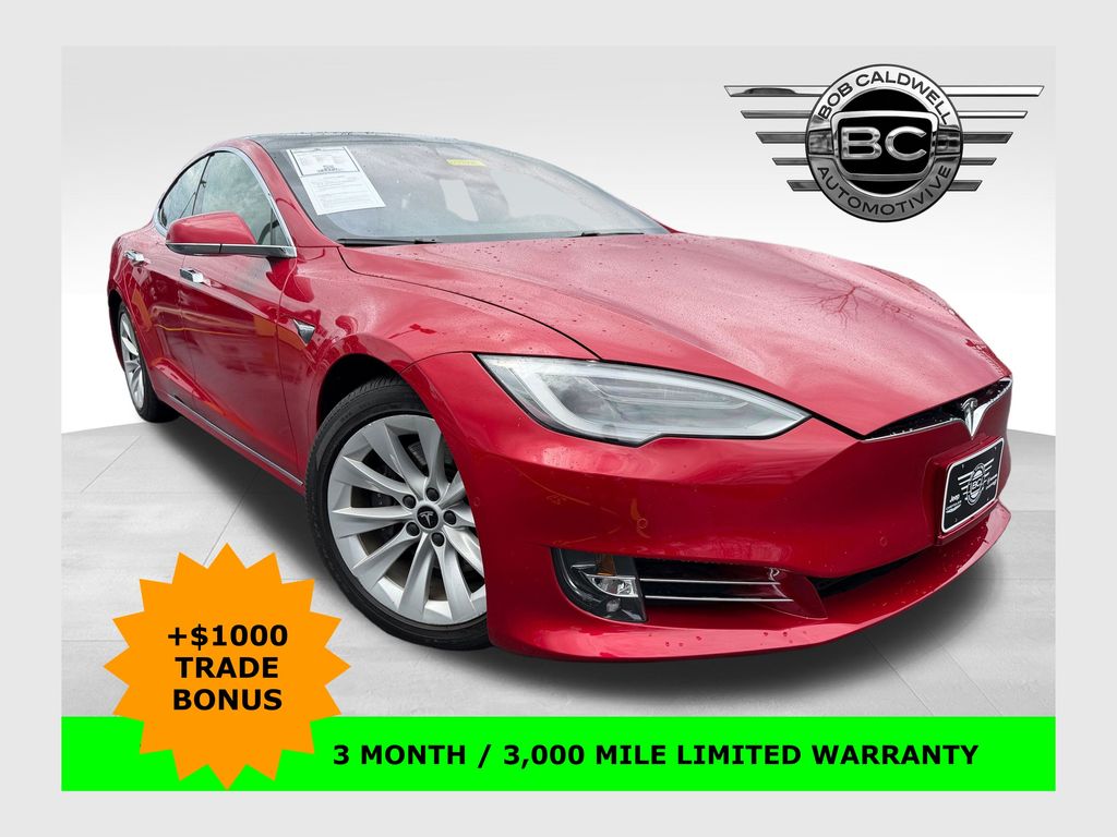 Red Multi-Coat 2021 Tesla Model S Long Range Plus AWD Sedan All-Wheel Drive 1-Speed Automatic