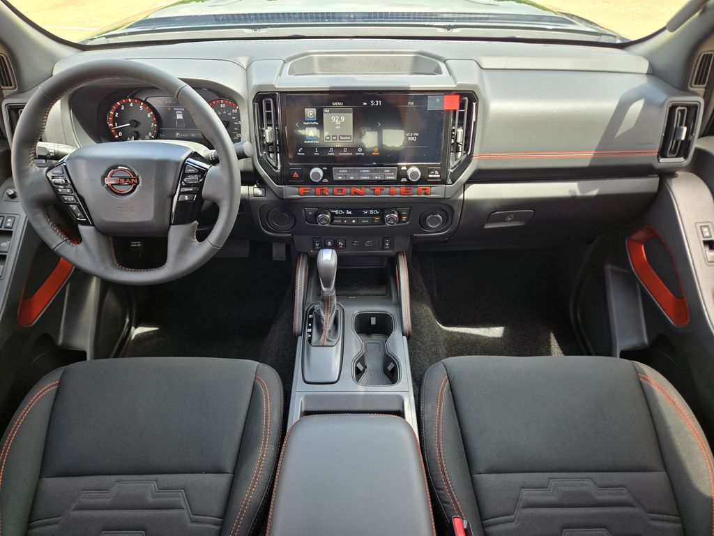 2026 Nissan Frontier PRO-X Black at Central Houston Nissan