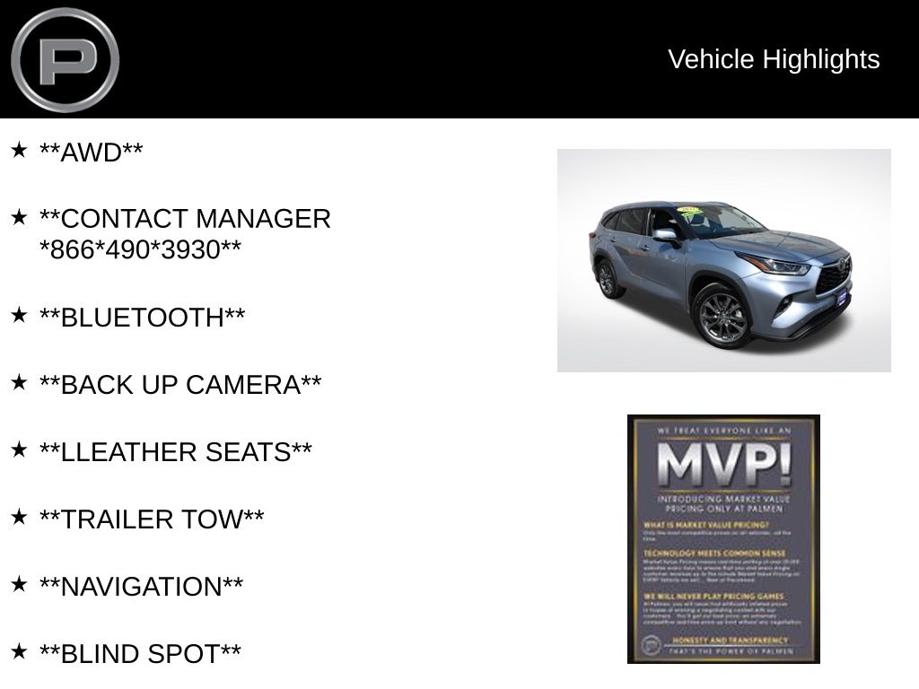 2022 Moon Dust Toyota Highlander Limited AWD SUV