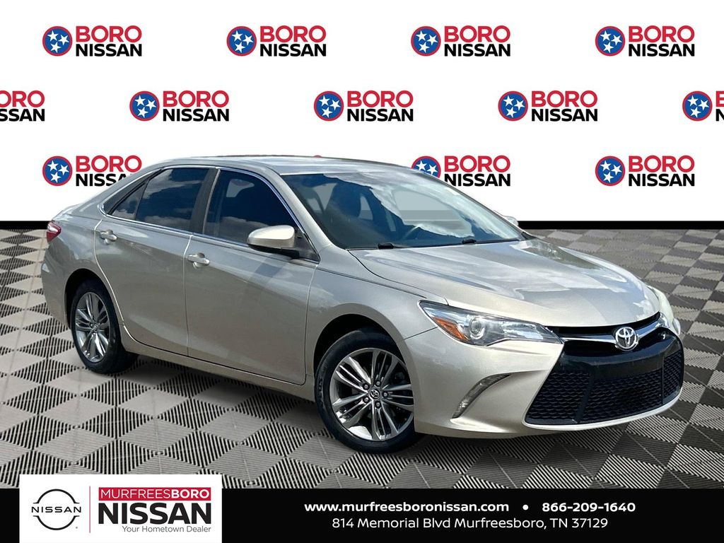 Creme Brulee 2015 Toyota Camry Sedan Front-Wheel Drive 6-Speed Automatic